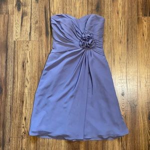 Alfred Angelo Strapless Bridesmaid Dress